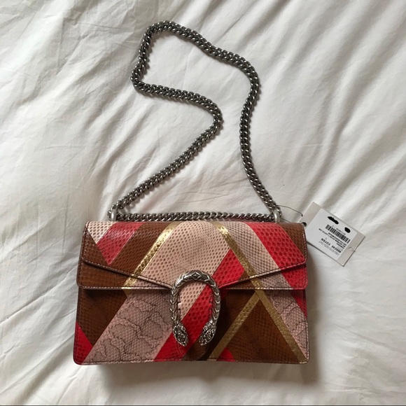 Gucci Handbags - Gucci Dionysus Chevron Leather Bag